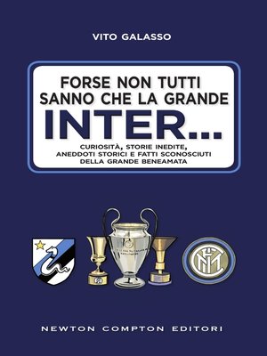 cover image of Forse non tutti sanno che la grande Inter